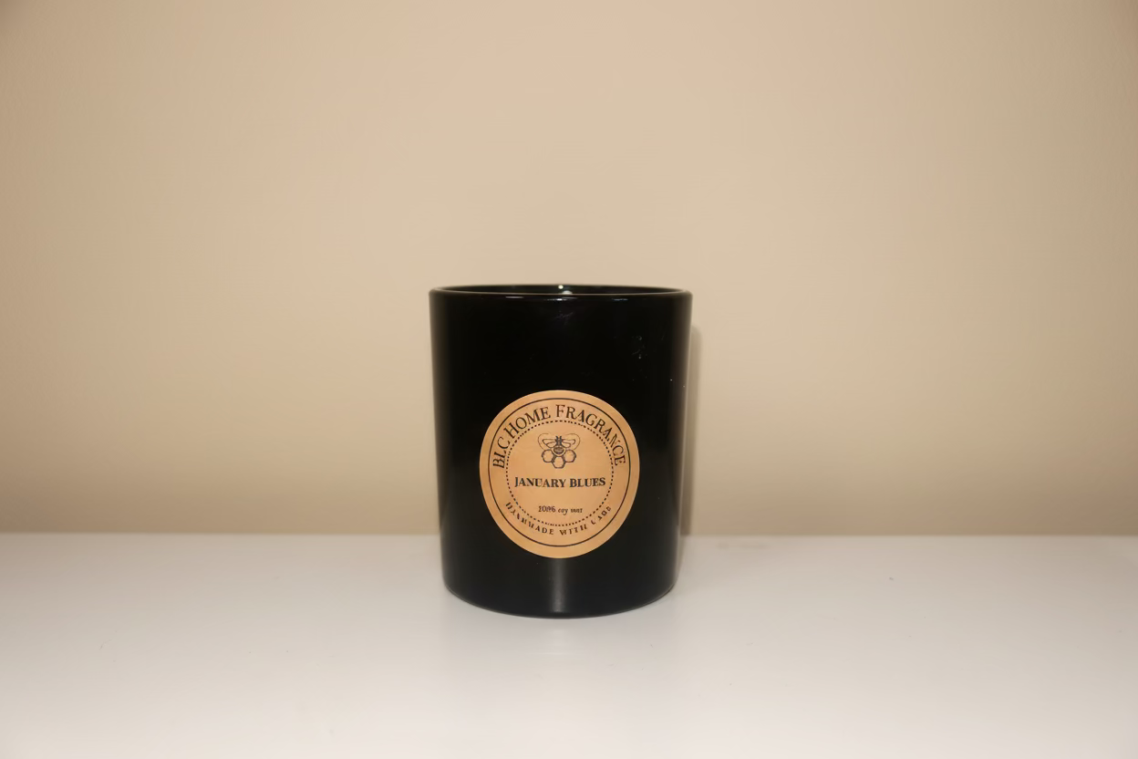 January Blues Candles
